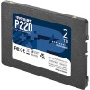 Patriot P220 SSD 2TB τύπου 2.5'' με σύνδεση SATA III P220S2TB25