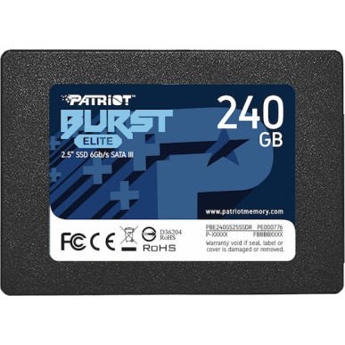 Patriot Burst Elite SSD 240GB 2.5'' SATA III PBE240GS25SSDR