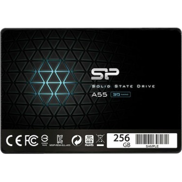 Silicon Power Ace A55 SSD 256GB τύπου 2.5'' με σύνδεση SATA III SP256GBSS3A55S25