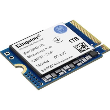 Kingston NV3 SSD 1TB M.2 NVMe PCI Express 4.0 SNV3SM3/1T0