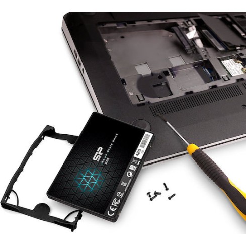 Silicon Power Slim S55 SSD 480GB τύπου 2.5'' με σύνδεση SATA III SP480GBSS3S55S25