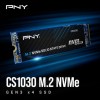 PNY CS1030 SSD 250GB τύπου M.2 με σύνδεση PCI Express 3.0 M280CS1030-250-RB