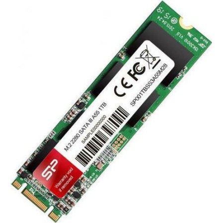Silicon Power A55 SSD 1TB τύπου M.2 με σύνδεση SATA III SP001TBSS3A55M28