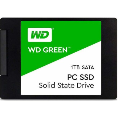 Western Digital Green SSD 1TB τύπου 2.5'' με σύνδεση SATA III WDS100T3G0A