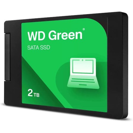 Western Digital Green SSD 2TB τύπου 2.5'' με σύνδεση SATA III WDS200T5G0A