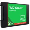 Western Digital Green SSD 2TB τύπου 2.5'' με σύνδεση SATA III WDS200T5G0A