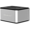Qoltec 5316 Docking Station για 2 Σκληρούς Δίσκους SATA 3.5