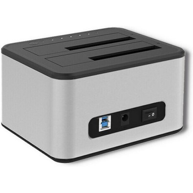 Qoltec 5316 Docking Station για 2 Σκληρούς Δίσκους SATA 3.5