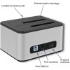 Qoltec 5316 Docking Station για 2 Σκληρούς Δίσκους SATA 3.5