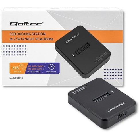 Qoltec Docking Station Σκληρών Δίσκων PCIe/SATA M.2(2230)