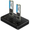 Qoltec Docking Station για 2 Σκληρούς Δίσκους SATA M.2 (2230)