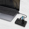 Qoltec Docking Station για 2 Σκληρούς Δίσκους SATA M.2 (2230)