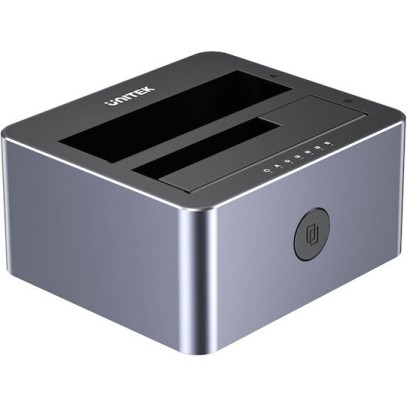 Unitek Docking Station για 2 Σκληρούς Δίσκους SATA 3.5