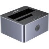 Unitek Docking Station για 2 Σκληρούς Δίσκους SATA 3.5