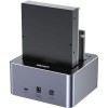 Unitek Docking Station για 2 Σκληρούς Δίσκους SATA 3.5