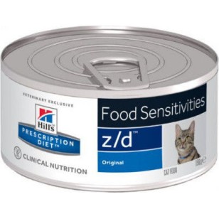 Hill's PD Feline z/d Υγρή Τροφή για Ενήλικες Γάτες σε Κονσέρβα με Συκώτι και Κοτόπουλο 156gr