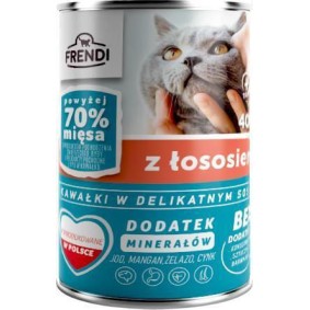Pet Republic Υγρή Τροφή για Γάτες σε Κονσέρβα με Σολομό και Ψάρια Διαίτης 400gr