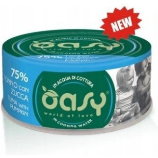 Oasy Love Υγρή Τροφή για Γάτες με Τόνο και Κολοκύθα 70gr