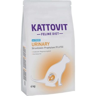 Kattovit Feline Ξηρά Τροφή χωρίς Σιτηρά & Γλουτένη για Γάτες με Ευαίσθητο Ουροποιητικό με Τόνο 4kg