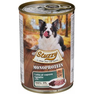 Stuzzy Agras Pet Foods Υγρή Τροφή Σκύλων σε Κονσέρβα με Αρνί χωρίς Σιτηρά & Γλουτένη 400gr