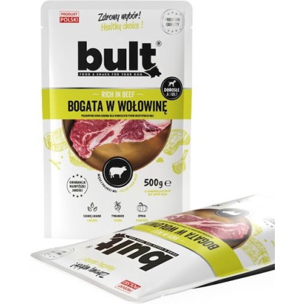 Bult Υγρή Τροφή Σκύλων με Βοδινό 500gr