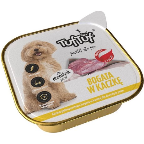 Dog Food Υγρή Τροφή Σκύλων με Πάπια και Κοτόπουλο χωρίς Γλουτένη 300gr
