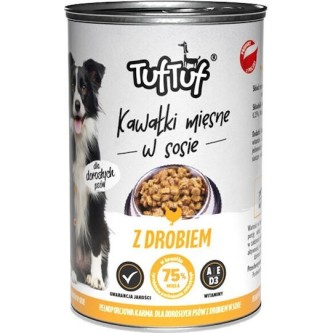 Dog Food Υγρή Τροφή Σκύλων με Πουλερικά 1250gr