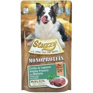 Stuzzy Monoprotein Veal Chard Wet Dog Food 150 G