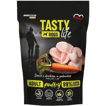 Biofeed 0.5kg Ξηρά Τροφή χωρίς Σιτηρά για Ενήλικους Σκύλους με Πουλερικά