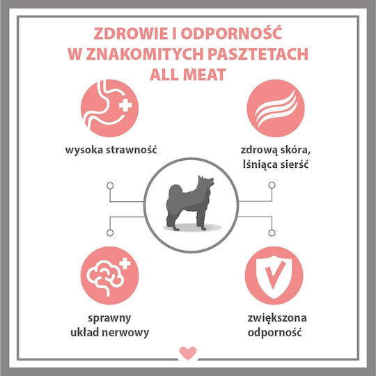 Dog Food Υγρή Τροφή Σκύλων με Κρέας και Ελάφι χωρίς Σιτηρά 800gr
