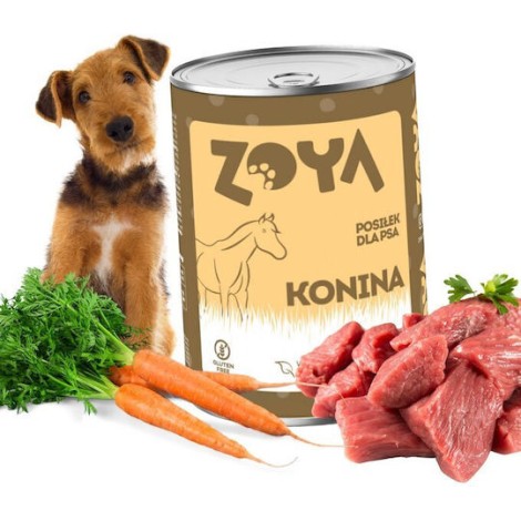Υγρή Τροφή Σκύλων Zoya Horse 400g