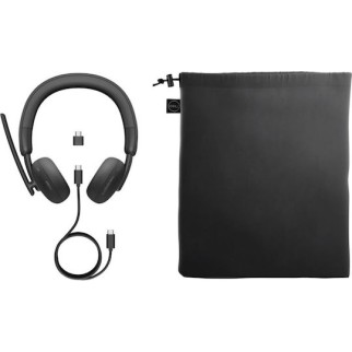 Dell WL3024 Ασύρματα On Ear Multimedia Ακουστικά με μικρόφωνο και σύνδεση Bluetooth / USB-C