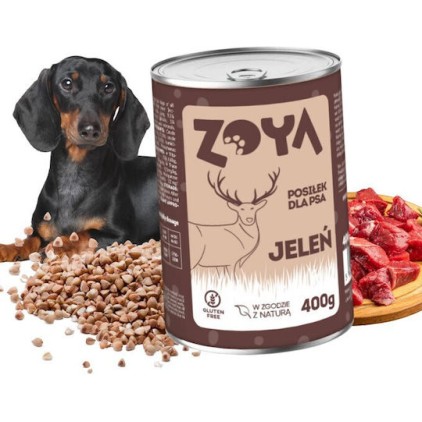 Zoya Goes Pretty Υγρή Τροφή Σκύλων σε Κονσέρβα με Ελάφι χωρίς Σιτηρά 400gr