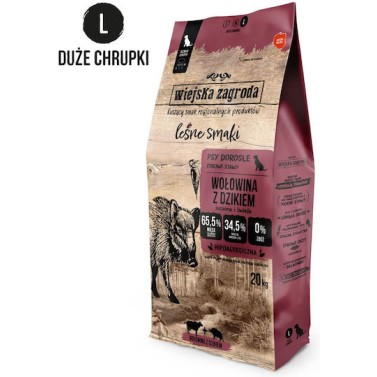 Wiejska Zagroda 9kg Ξηρά Τροφή Σκύλων με Γαλοπούλα