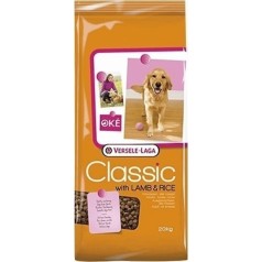 Versele Laga Classic 20kg Ξηρά Τροφή Σκύλων χωρίς Γλουτένη με Ρύζι και Αρνί