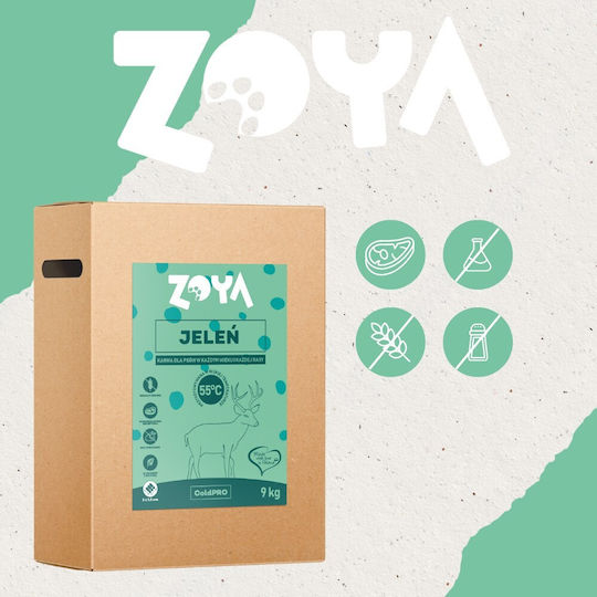 Zoya Ανοξείδωτο Μπολ Φαγητού για Σκύλο & Γάτα σε Γκρι Χρώμα