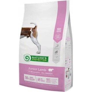 Nature's Protection Junior Lamb Τροφή Έφηβους Σκύλους Όλων Φυλών Αρνί 7.5kg
