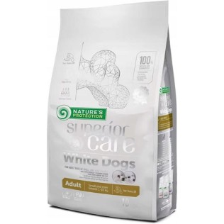 Nature's Protection Superior Care White Dogs 10kg Ξηρά Τροφή χωρίς Σιτηρά & Γλουτένη για Ενήλικους Σκύλους Μικρόσωμων Φυλών με Αρνί