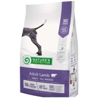 Nature's Protection 12kg Ξηρά Τροφή χωρίς Σιτηρά για Ενήλικους Σκύλους με Αρνί και Τόνο