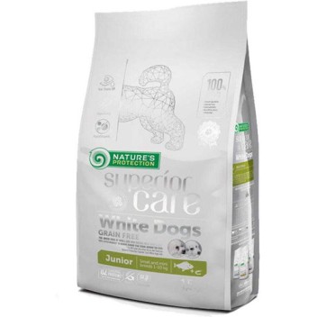 Nature's Protection Superior Care White Dogs 10kg Ξηρά Τροφή χωρίς Σιτηρά & Γλουτένη για Κουτάβια με Ψάρια
