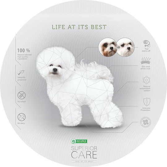 Nature's Protection Superior Care White Dogs 1.5kg Ξηρά Τροφή χωρίς Σιτηρά για Κουτάβια Μικρόσωμων Φυλών με Ψάρια