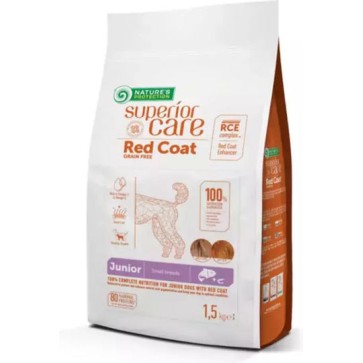Nature's Protection Superior Care Red Coat 1.5kg Ξηρά Τροφή χωρίς Σιτηρά & Γλουτένη για Κουτάβια Μικρόσωμων Φυλών με Σολομό