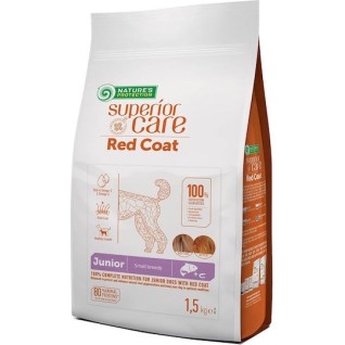 Nature's Protection Superior Care Red Coat 1.5kg Ξηρά Τροφή χωρίς Σιτηρά & Γλουτένη για Κουτάβια Μικρόσωμων Φυλών με Σολομό