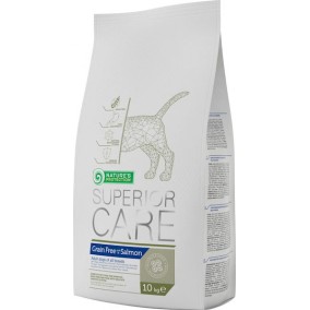 Nature's Protection Superior Care Grain Free Salmon 10kg Ξηρά Τροφή χωρίς Σιτηρά & Γλουτένη για Ενήλικους Σκύλους με Σολομό