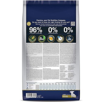 Farmina N&D Pumpkin Puppy Mini 2.5kg Ξηρά Τροφή χωρίς Σιτηρά & Γλουτένη για Κουτάβια Μικρόσωμων Φυλών με Αρνί και Κολοκύθα