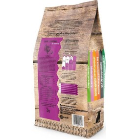 Wiejska Zagroda 2kg Ξηρά Τροφή για Κουτάβια με Γαλοπούλα και Μήλο
