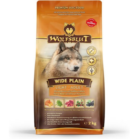 Wolfsblut Wide Plain 2kg Ξηρά Τροφή Διαίτης για Ενήλικους Σκύλους με Πατάτες