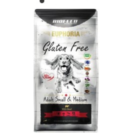 Dog Food 10kg Ξηρά Τροφή χωρίς Γλουτένη για Ενήλικους Σκύλους Μεσαίων & Μεγαλόσωμων Φυλών με Βοδινό