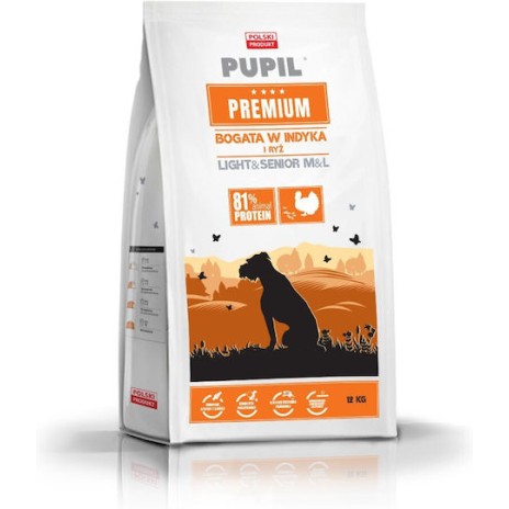 Dog Food 12kg Ξηρά Τροφή Σκύλων Μεσαίων & Μεγαλόσωμων Φυλών με Γαλοπούλα και Ρύζι