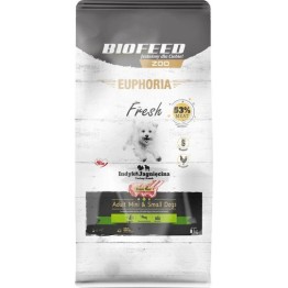 Biofeed 8kg Ξηρά Τροφή χωρίς Γλουτένη για Ενήλικους Σκύλους Μικρόσωμων Φυλών με Κρέας, Γαλοπούλα και Αρνί